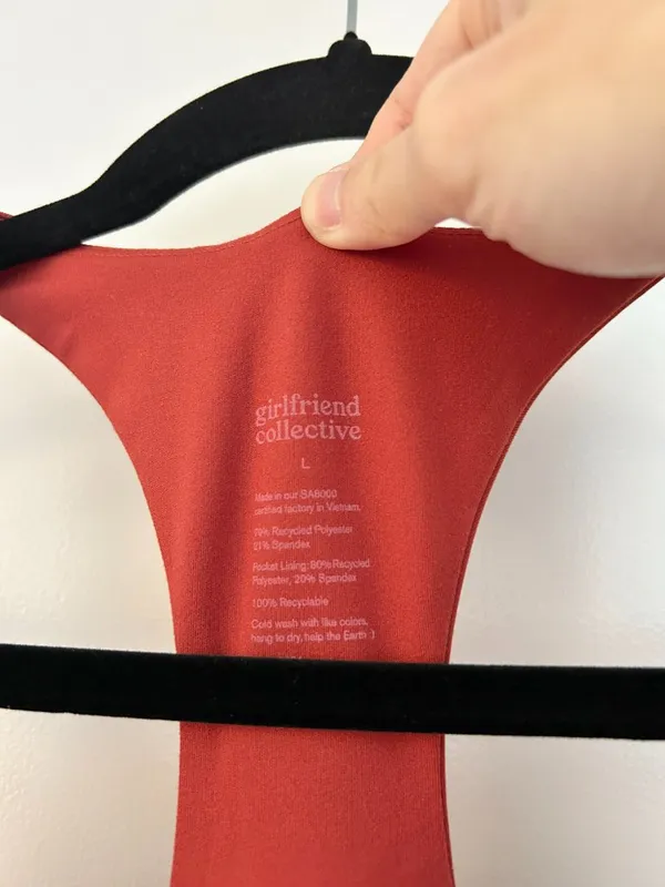 Girlfriend Collective Ember Paloma Racerback Athletic Dress Size L - Image 6