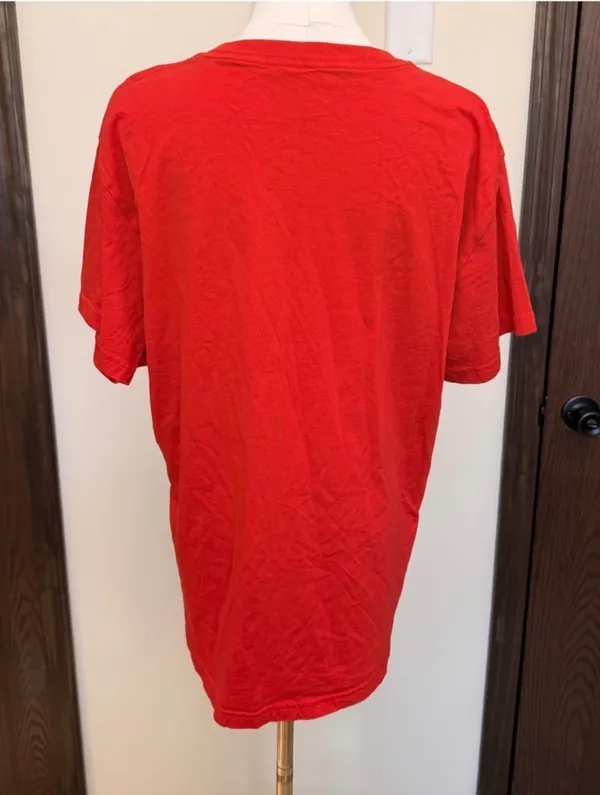 Victorias Secret PINK red figure skating meet me at the rink short sleeve top - Image 4