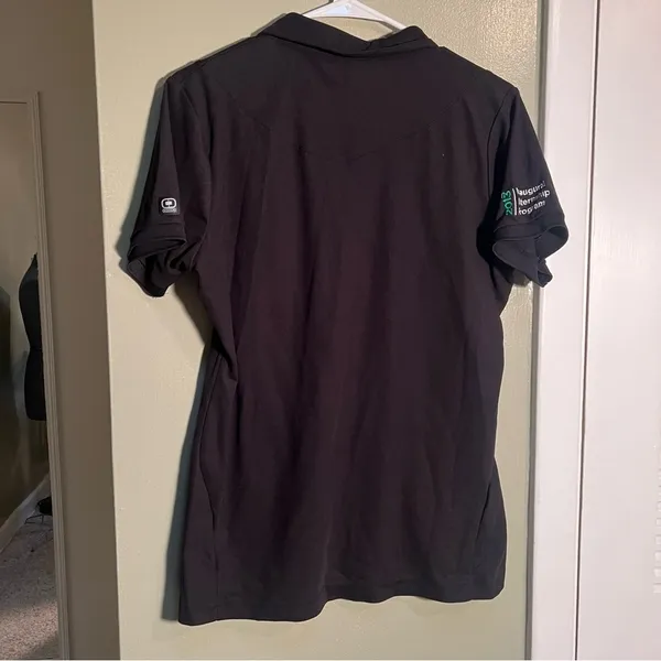 Ogio Women's Size Large Polo Shirt Black Mythics Consulting 2013 Intern Program - Image 6