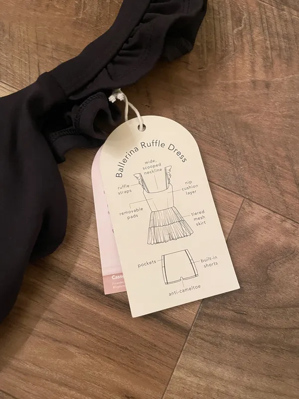 NEW! Blogilates Popflex Target X Mommy & Me Ballerina Ruffle Dress Size XS - Image 6