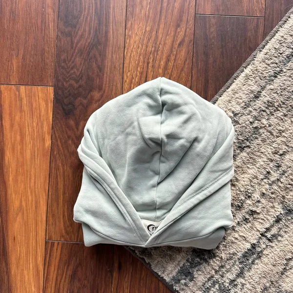 Zyia Active Relaxation Muted Mint Hoodie - Image 3