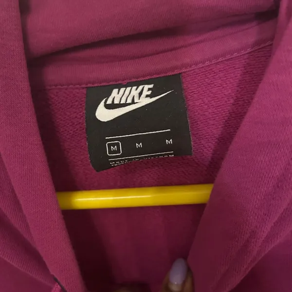 Nike Fuchsia Pullover Hoodie - Image 5