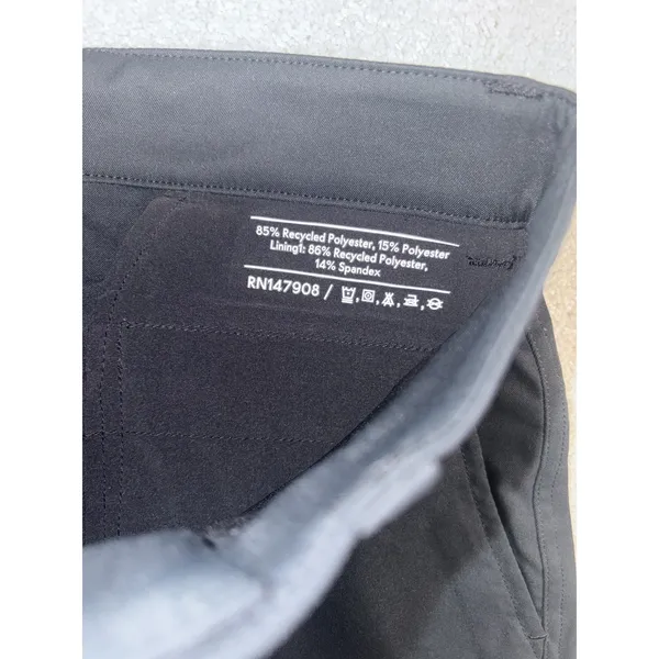 Outdoor Voices Women's RecTrek Shorts Black Stretch Performance Hiking Golf Xxs - Image 2