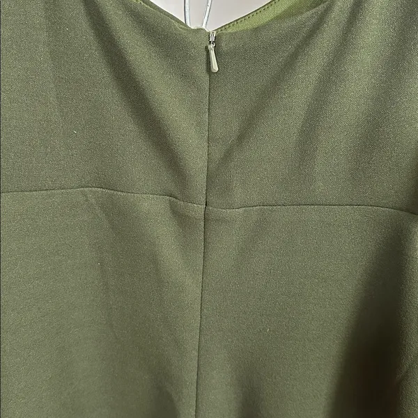 Lulu's Chic Olive Backless Dress NWOT - Image 6
