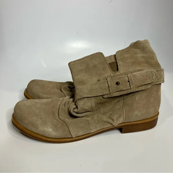 Nine West tan‎ suede leather boots size 9 - Image 4