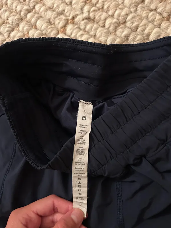 Lululemon Track Shorts 5" size 2 - Image 3