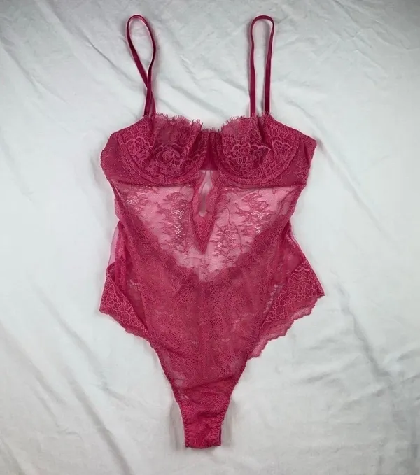 Victoria's Secret Lace Lingerie Bodysuit - Image 5