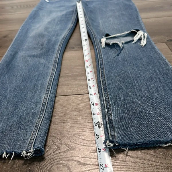 Abercrombie & Fitch The 90’s Slim Straight Ultra High Rise Curve Love Jeans 24 - Image 10