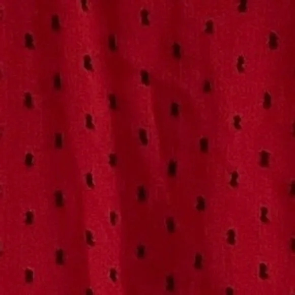 Trixxi Girl Red Black‎ Sheer Dot Party Dress Goth Red Devil Vamp - Juniors XL - Image 4