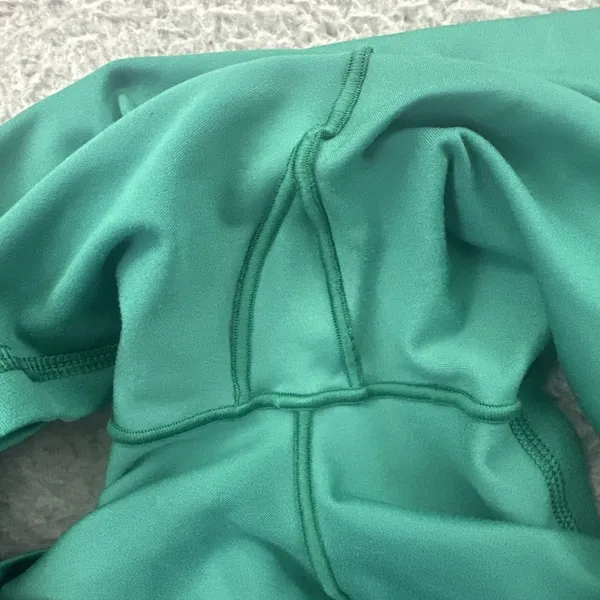Aerie Offline Crossover Biker Shorts High Rise 3" Kelly Green Athletic Women XL - Image 4