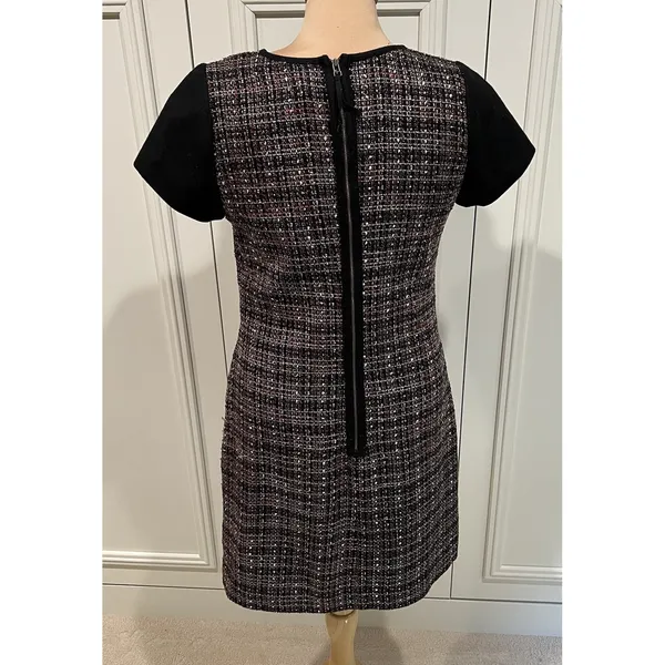 Banana Republic Women's Tweed Sheath‎ Dress Academia Preppy School Girl - Image 4