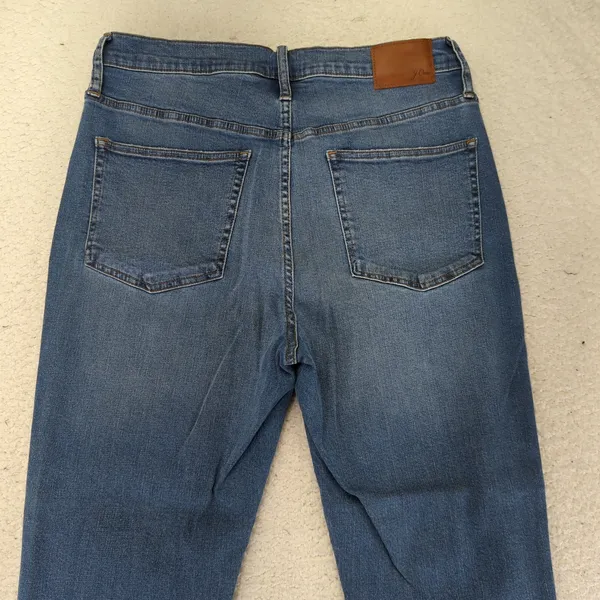 J.Crew High-rise Vintage Straight Leg Jeans Distressed AN018 Women's 31‎ Stretch - Image 5