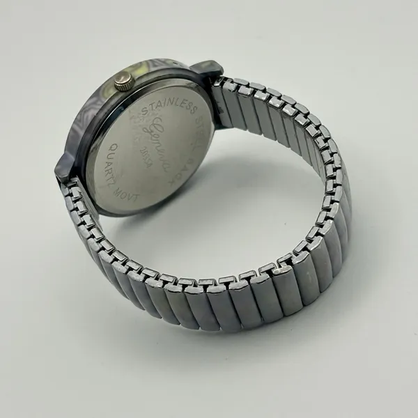Geneva Pastel Iridescent Watch with Crystal-accented Bezel Working New Battery - Image 5