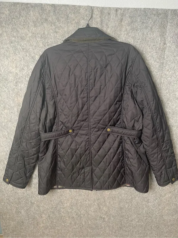L.L.Bean Women's XL Reg Black Quilted Riding Jacket - Image 7