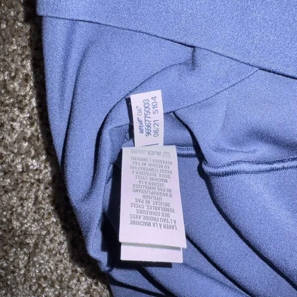 OFFLINE by Aerie Real Me Crossover Leggings Blue High Rise 7/8 Size S Activewear - Image 7