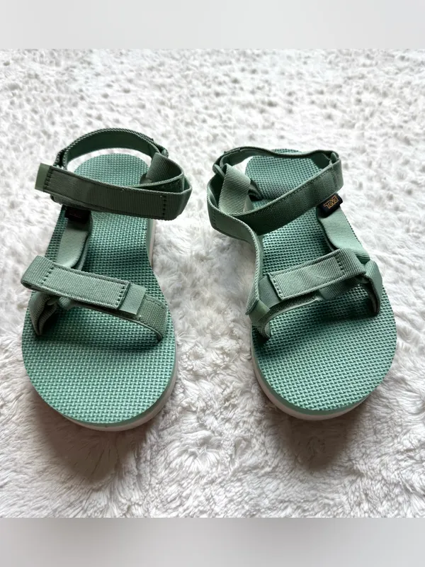 Teva Midform Universal Sandals Women's Size 8 Basil Green Outdoor Hiking Casual - Image 8