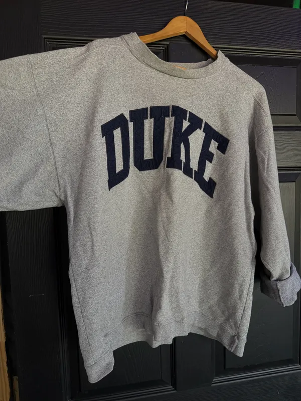 Vintage DUKE crewneck Gray Size XXL - Image 3