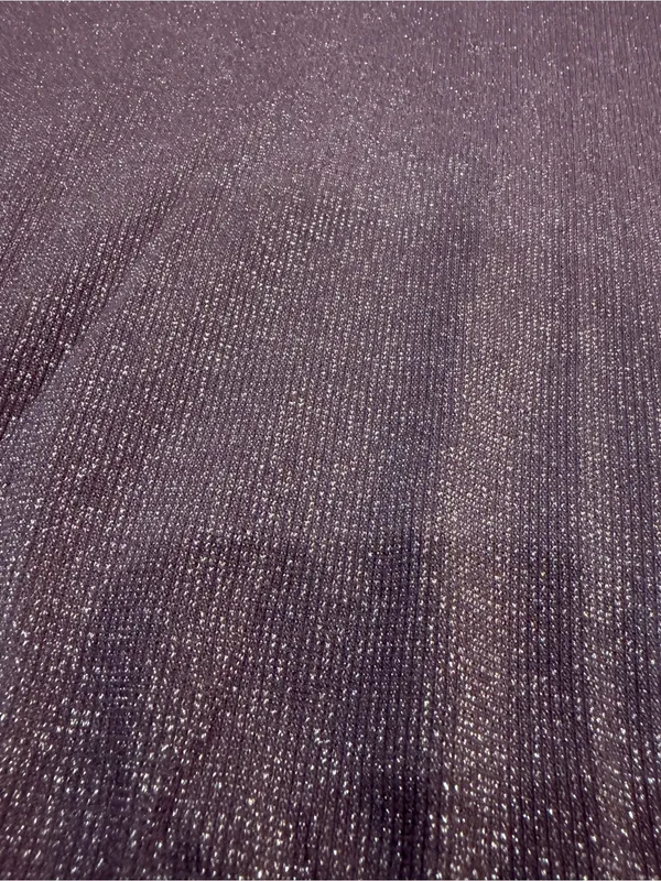 Free People Metallic Glam Turtleneck Top Lavender Haze S - Image 7