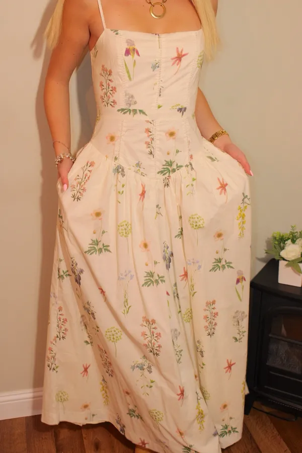Floral Maxi Dress Multi - Image 3