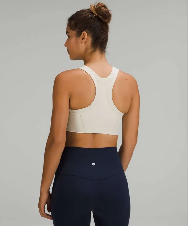 Lululemon Nulu Ribbed High Neck Yoga bra - Image 8