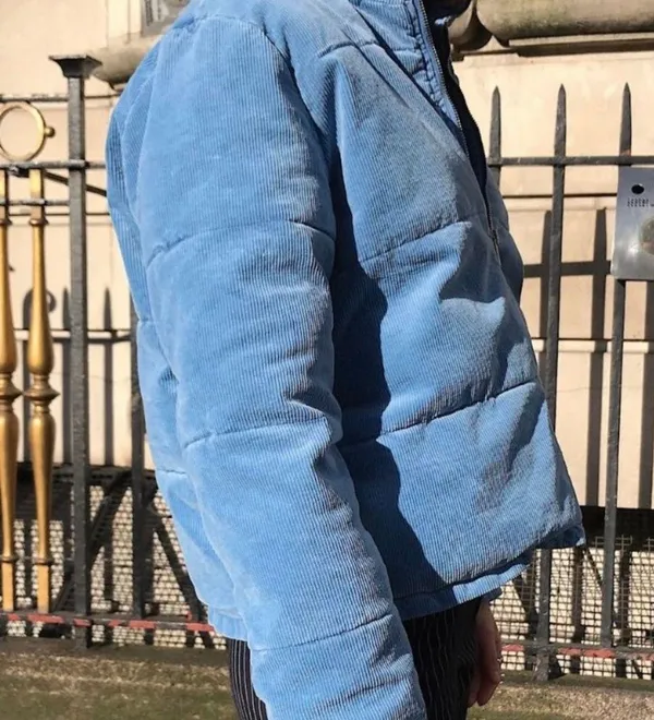 Brandy Melville corduroy puffer jacket - Image 2