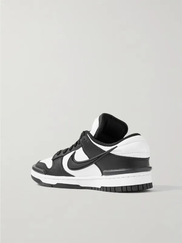 Nike Dunk Low Twist Panda Black White Leather Women’s Sneakers US 7 NIB - Image 3