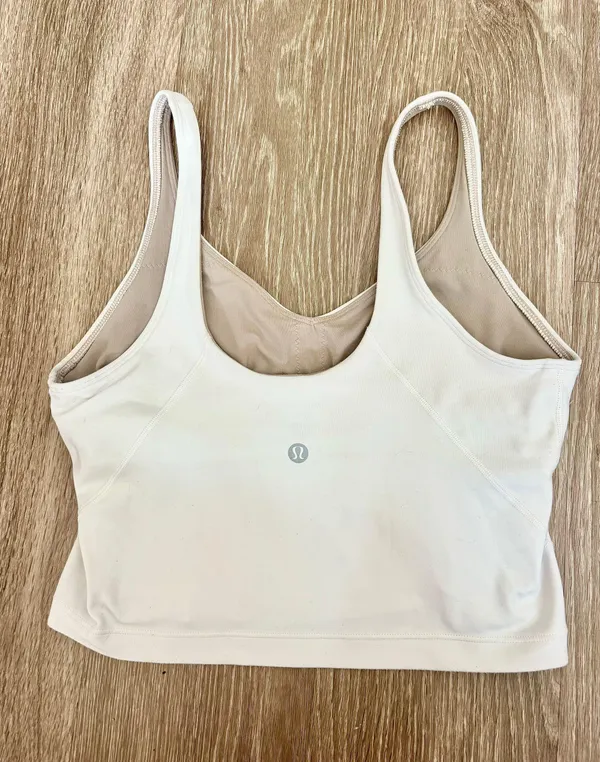 Lululemon Align Tank in White size 8 - Image 2