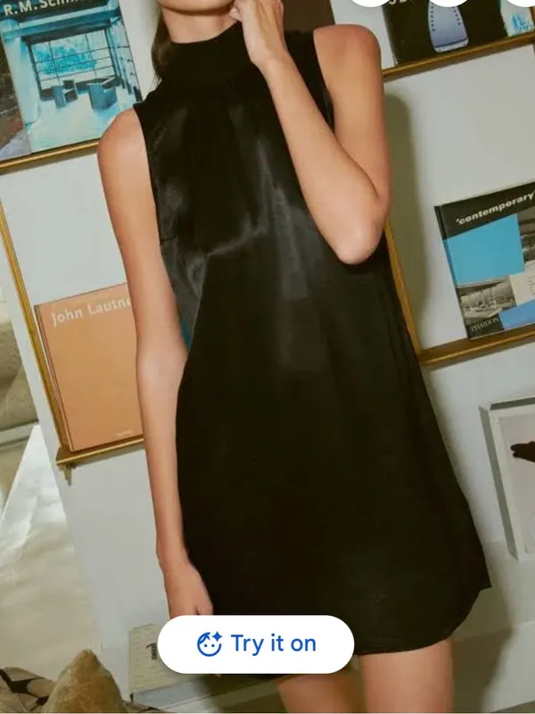 Nation LTD Jett dress in black size small - Image 2
