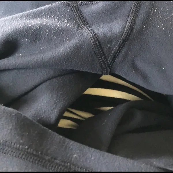 Lululemon Make A Move Navy Tights Side & Back Zip Pocket Size 6 - Image 9