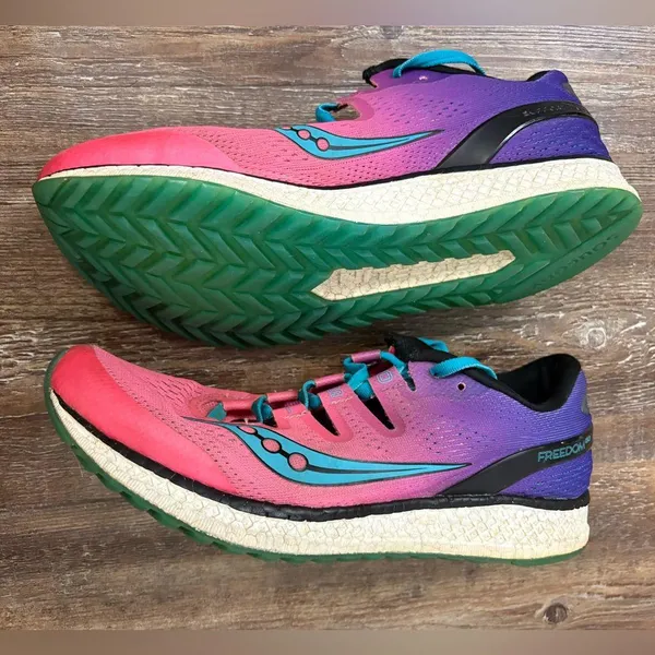 Saucony Series Freedom ISO Running Cross Training Sneakers Size 9.5 Athletic - Image 3