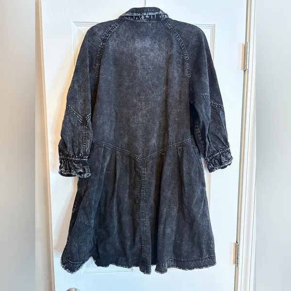 We The Free Sammi Denim Mini Dress, XS - Image 5