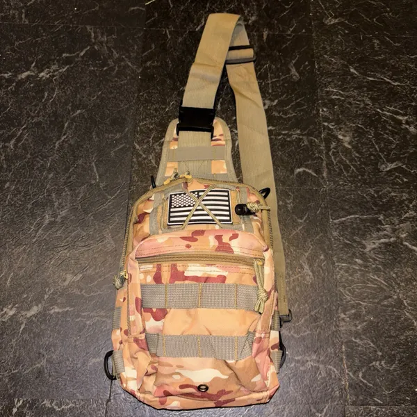 Camo tan Crossbody bag - Image 5