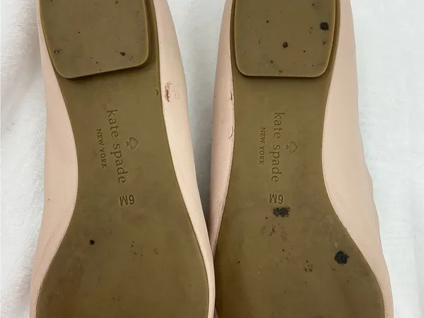 kate spade Blush Bow Pointed-Toe Flats B10 - Image 4