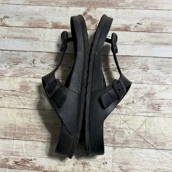Birkenstock Gizeh EVA Thong Sandals Size EU 37 Women's US 6.5 7 Black Rubber - Image 5