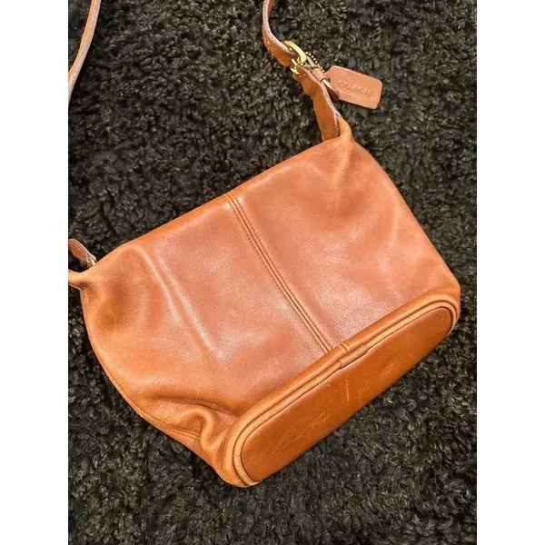 Coach vintage bucket bag, cognac color - Image 7