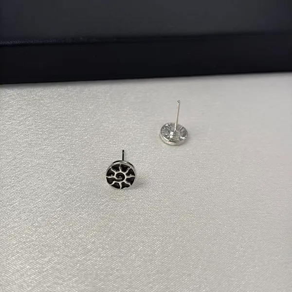 8mm Sun Stud Earrings for Men Women Streetwear Punk Hip Hop Unisex Style - Image 3