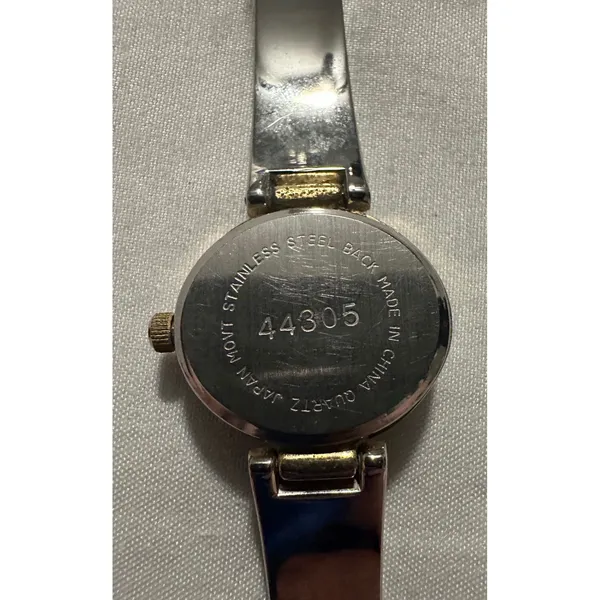 Rumours Quartz Women's Silver‎ Tone Oval Dial Dress Watch Japan Movt 44305 - Image 5