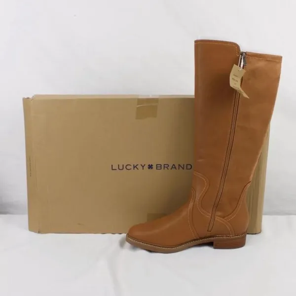Lucky Brand Leather and Suede Boots - Image 3