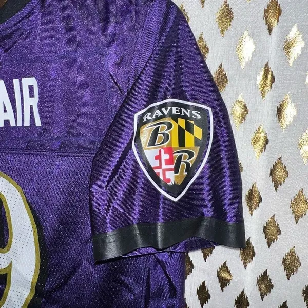 Reebok NFL Ravens McNair jersey women’s purple football jersey size S - Image 4