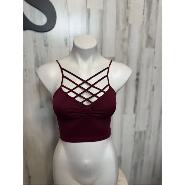 Red crop top Red - Image 2