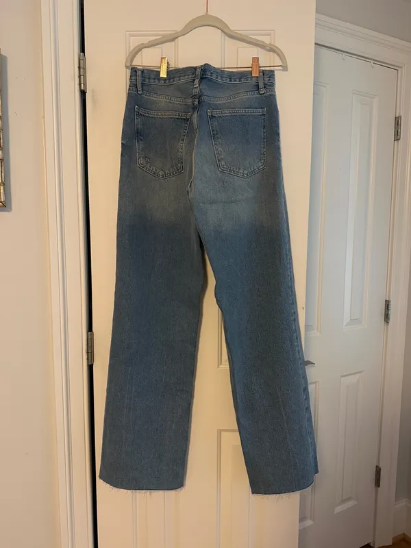 ZARA Jeans High-Rise Straight Leg - Image 2