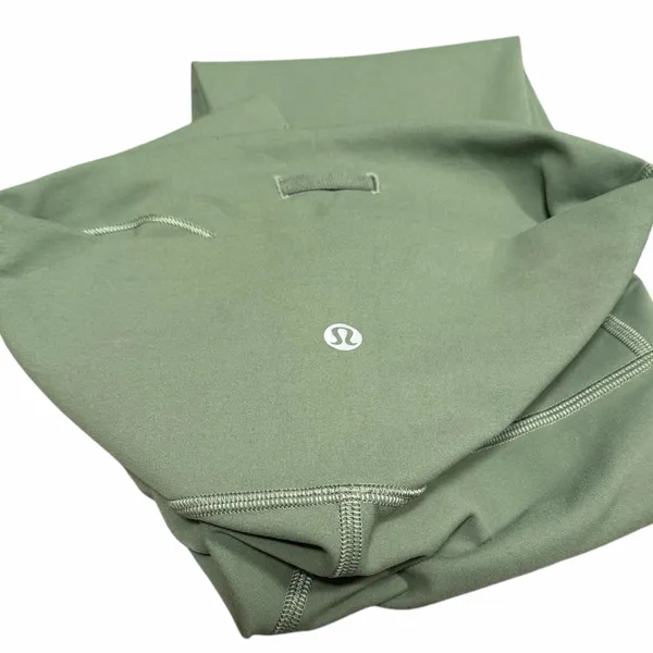 Lululemon Wunder‎ Train High Rise Leggings Everlux Green Size 4 28 Inseam Yoga - Image 7