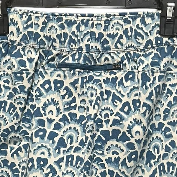 The North Face Class V‎ Mini Blue Geometric Nylon Shorts Size Large - Image 7