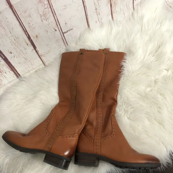 Sam Edelman NWOT prina brown leather riding boots - Image 9