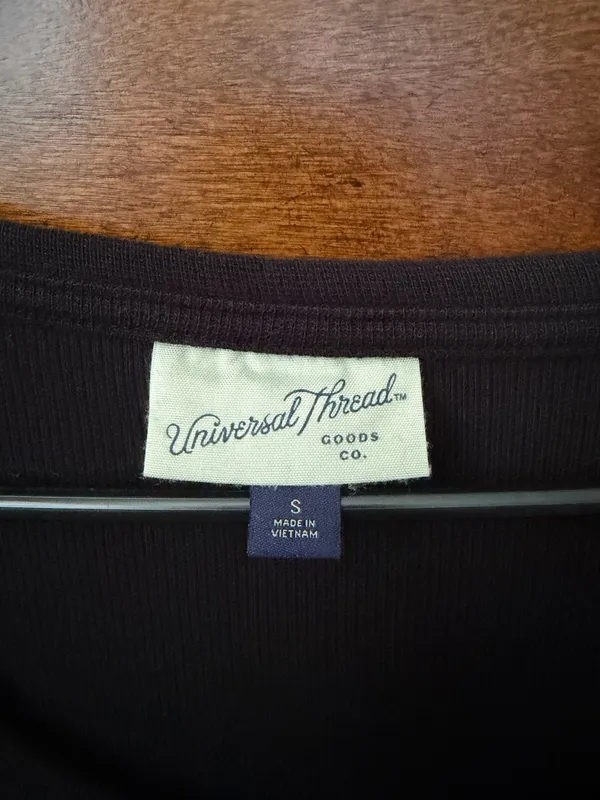 Target Black round neck long sleeve top - Image 3