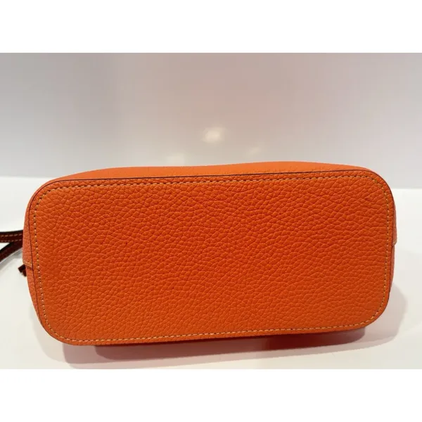 Dooney & Bourke Pebble Grain Suki Crossbody Orange - Image 7
