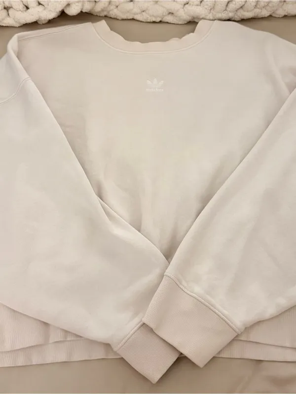 Adidas Cropped Sweatshirt | Women’s Size S - Image 7