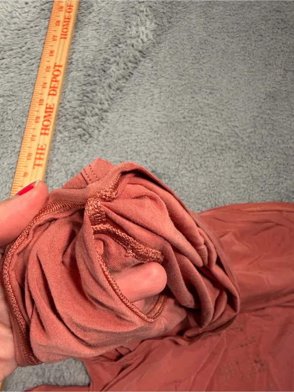 Lululemon muscle Tank Top coral orange - Image 10