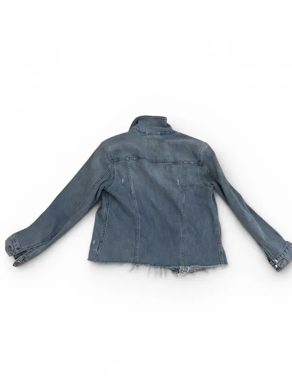 Joe's Jeans Women's Blue Distressed Denim Jacket - Image 2