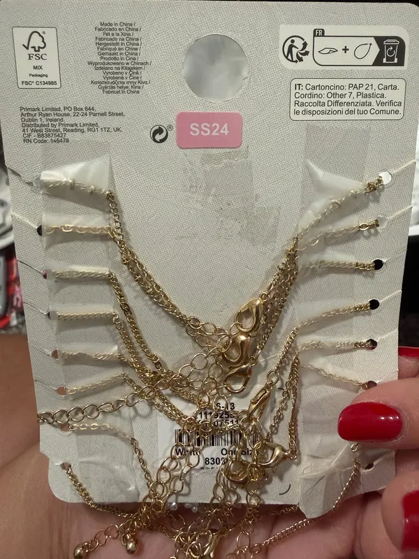 Primark Anklet Set of 8 - Image 3